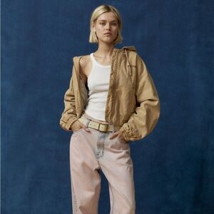 Urban Outfitters BDG Mini Sk8 Canvas Hooded
Cropped Jacket